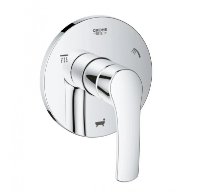 Внешняя часть переключателя на 3 положения, хром Grohe Eurosmart 19972002