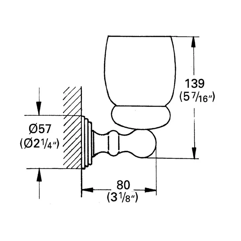 Держатель для стакана, хром/золото Grohe Sinfonia 40043IG0