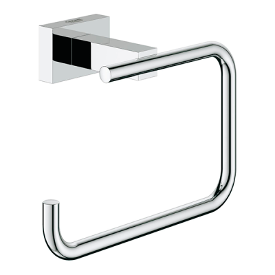 Держатель для туалетной бумаги, без крышки, хром Grohe Essentials Cube 40507001