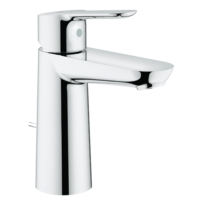 Смеситель для раковины с донным клапаном, размер M, хром Grohe BauEdge 23759000