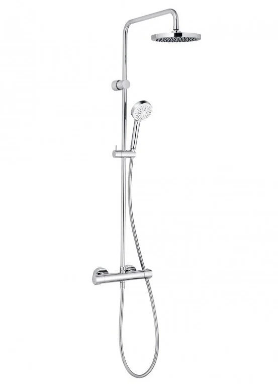 Душевая система с термостатом для душа, хром Kludi Logo 6809405-00
