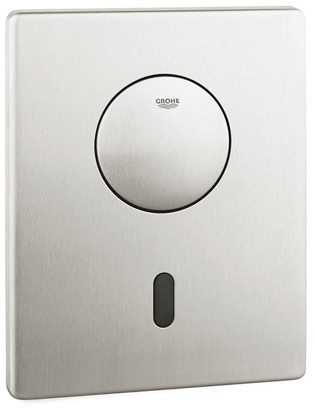 Панель смыва для унитаза, сенсорная, механический смыв, хром Grohe Tectron Skate 37419SD0