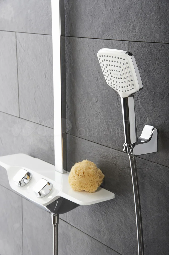 Душевая система с термостатом для душа, хром Kludi Cockpit Discovery 8020091-00