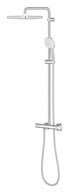 Душевая система с термостатом для душа, хром Grohe Tempesta 250 Cube 26689001