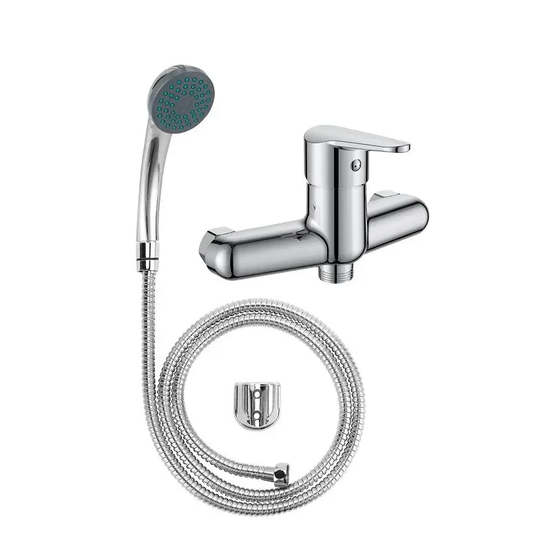 Смеситель для душа, с аксессуарами, хром VODA Breeze BZ80acs | Sanstore Смеситель для душа, с аксессуарами, хром VODA Breeze BZ80acs