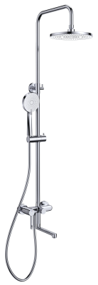 Душевая система со смесителем для ванны, хром ESKO Sochi ST260SC