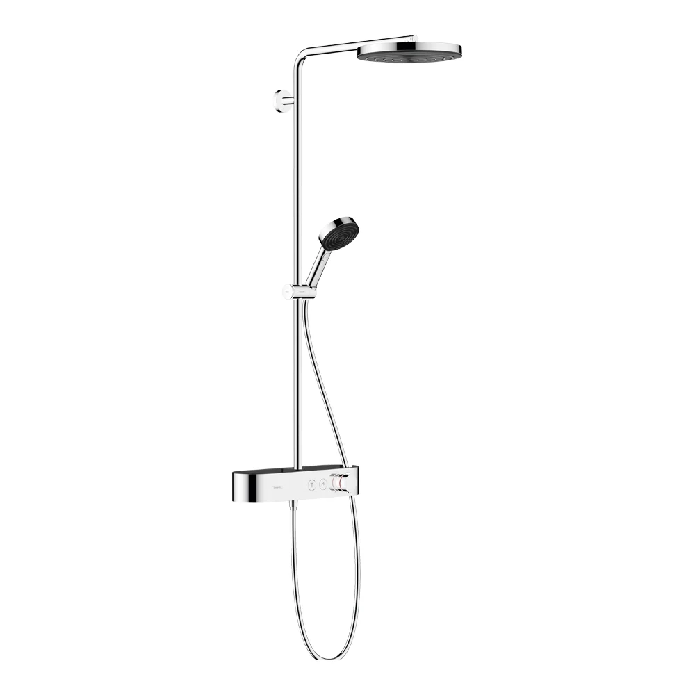 Душевая система с термостатом для душа, хром Hansgrohe Pulsify Showerpipe 260 24220000