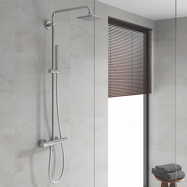 Душевая система с термостатом для душа, хром Grohe Euphoria 26241000