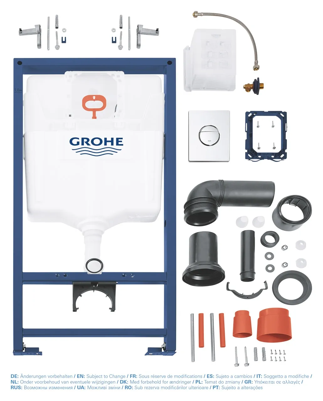 Инсталляция для подвесного унитаза Grohe Rapid SL 38860000