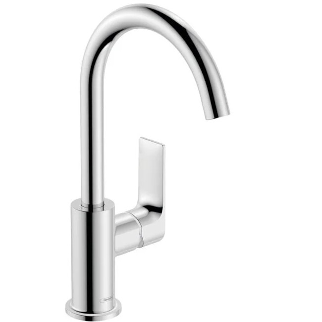 Смеситель для раковины 210, с донным клапаном, хром Hansgrohe Rebris E 72576000