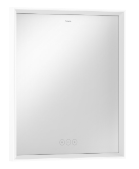 Зеркало 600/700 с LED подсветкой и датчиком прикосновения, белый Hansgrohe Xarita E 54988700