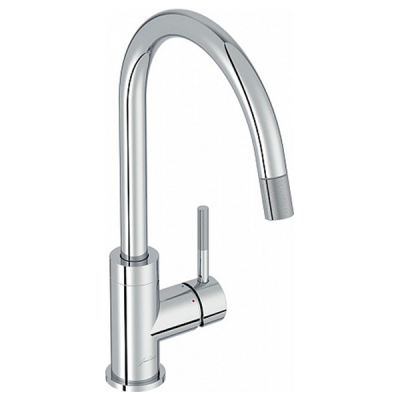 Смеситель для кухни, вытяжной излив, хром Jacob Delafon Edgar E23309-CP