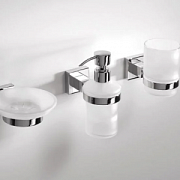 Мыльницы, дозаторы, стаканы для щёток